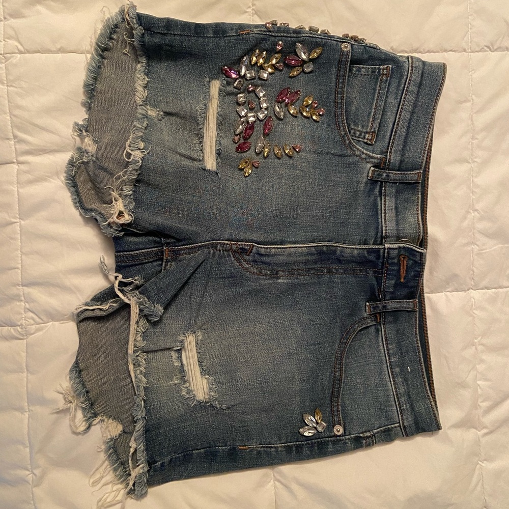 Express high rise shorts